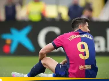 برشلونة يتلقى ضربة موجعة.. الكشف عن مدى خطورة إصابة ليفاندوفسكي - وكالة ستيب نيوز