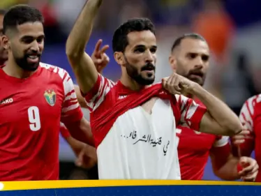 الاتحاد الآسيوي يعاقب لاعب أردني رفع "شعار سياسي" بعد تسجيله هدف - وكالة ستيب نيوز
