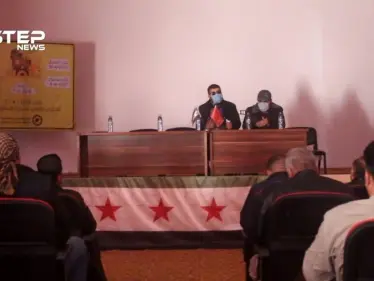 ندوة في مدينة الباب شرقي حلب للتذكير بمجازر الأسد الكيماوية - وكالة ستيب نيوز