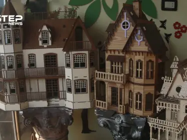 يوسف شعبو.. شابٌ من مدينة إعزاز يحول بقايا الأخشاب إلى منحوتات فنية جعلها مصدراً لرزقه - وكالة ستيب نيوز