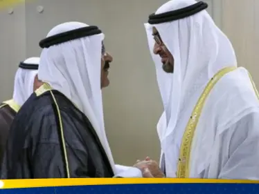 شاهد|| "فيديو الكرسي" بين محمد بن زايد وأمير الكويت يشعل مواقع التواصل - وكالة ستيب نيوز