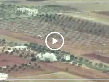 شاهد بالفيديو|| النظام السوري يستخدم سلاح مضادّ لصواريخ المعارضة في معارك إدلب - وكالة ستيب نيوز