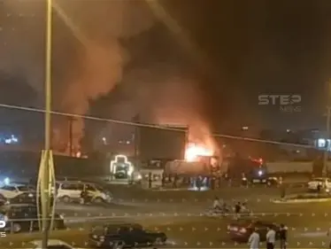 بالفيديو|| انفجار في محطة غاز بقضاء الفلوجة العراقي يوقع إصابات وخسائر مادية كبيرة - وكالة ستيب نيوز