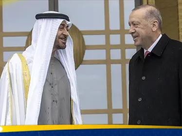 أردوغان والشيخ محمد بن زايد يبحثان قضايا إقليمية أبرزها اليمن والصومال - وكالة ستيب نيوز