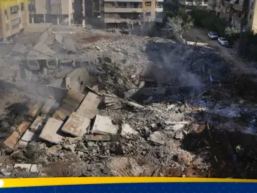 مكان اغتيال نصر الله