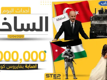 أهم أحداث سوريا والعالم- الأحد 12/04/2020 - وكالة ستيب نيوز