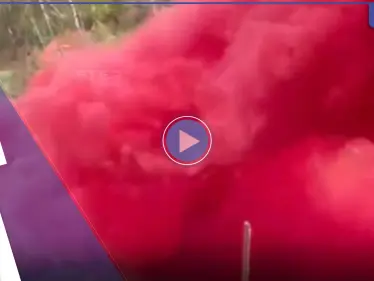 بالفيديو|| غاز مسيل للدموع "باللون الأحمر" تستخدمه إسرائيل للمرة الأولى يثير الريبة في فلسطين - وكالة ستيب نيوز