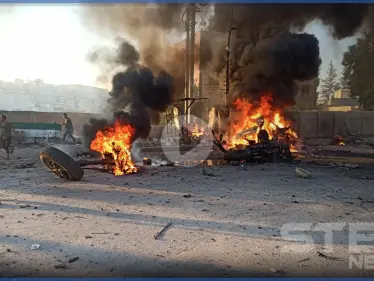 مفخخة تضرب وسط مدينة عفرين.. و