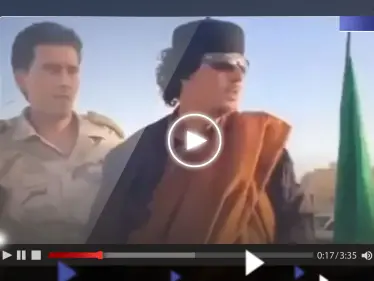 شاهد|| شبيه القذافي يتجول في شوارع ليبيا.. وهذا ما فعله - وكالة ستيب نيوز