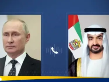 مكالمة هاتفية بين بن زايد وبوتين.. ماذا تضمنت - وكالة ستيب نيوز