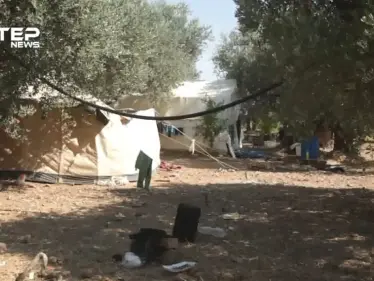 الحاج "أبو محمد" يفتح أرضه للنازحين و يستقبلهم دون مقابل في ريف إدلب - وكالة ستيب نيوز