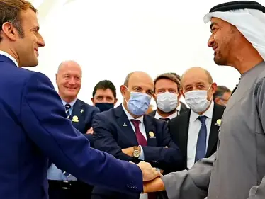 بيان مشترك إماراتي فرنسي يوضّح الاتفاق على عدة قضايا بين ماكرون وبن زايد - وكالة ستيب نيوز