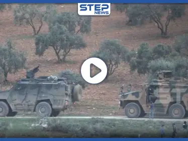 بالفيديو|| مع تحركات على طريق الدولي M4 تعزيزات عسكرية تركية ضخمة باتجاه إدلب - وكالة ستيب نيوز