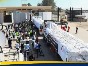 قوافل من ثلاث دول عربية تتجه إلى غزة.. وحماس تهاجم إسرائيل - وكالة ستيب نيوز