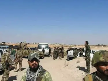 شاهد مقتل عدد من القياديين في الحرس الثوري الإيراني باستهداف كبرى مستودعات ذخيرته في ريف تدمر - وكالة ستيب نيوز