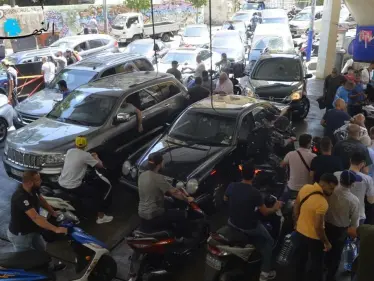 جرحى وإطلاق رصاص داخل محطات الوقود في لبنان (فيديو) - وكالة ستيب نيوز