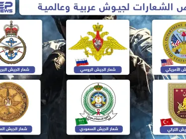 عادة ما تحمل شعارات الجيوش معاني ورسائل تعكس قوة البلد ومميزاته وتاريخه ونظام حكمه وغيرها من التفاصيل.. اليك بعض شعارات الجيوش حول العالم - وكالة ستيب نيوز