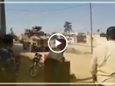 فيديو|| بالحجارة حطموا زجاج المدرعات الروسية - التركية.. هكذا استقبل الأهالي الدورية الثانية - وكالة ستيب نيوز