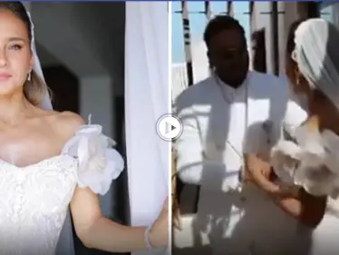 بالفيديو|| نيللي كريم ترقص على "لقيت الطبطبة" قبل دقائق من زفافها وظهورها الأول بالفستان الأبيض - وكالة ستيب نيوز