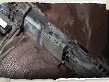 بالصور الفضائية.. خبير مصري يكشف عن "خرق" وخطوة إثيوبية جديدة في سد النهضة - وكالة ستيب نيوز