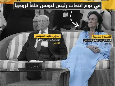 وفاة أرملة السبسي في يوم انتخاب رئيس لتونس خلفاً لزوجها ! - وكالة ستيب نيوز