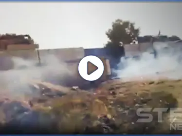 بالفيديو|| البعثيين يحاصرون النقاط التركية في مناطق النظام السوري ويحاولون طردها - وكالة ستيب نيوز