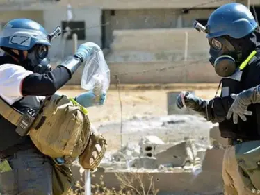 منظمة الأسلحة الكيماوية تُدين النظام السوري في واقعة استخدام سلاح كيماوي عام 2018 - وكالة ستيب نيوز