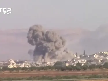 شاهد القصف الجوي على مدن وبلدات شمال حماة - وكالة ستيب نيوز