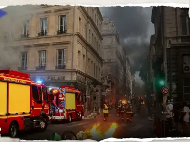 شاهد|| انفجارات وحرائق تشعل شوارع فرنسا واستعدادات لتشييع نائل - وكالة ستيب نيوز