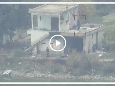 بالفيديو|| مقاتلو المعارضة يدمرون مقرًا لقوات النظام السوري غربي حماة بصاروخ موجه - وكالة ستيب نيوز