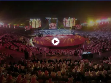 بالفيديو|| الفتاة التي اقتحمت مسرح الباحة لتشارك الرجال برقصة العرضة تعتذر وتبرر موقفها - وكالة ستيب نيوز