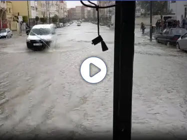 بالفيديو|| مصرع 28 شخصاً في معمل نسيج سري بــ طنجة شمال المغرب بسبب السيول والأمطار - وكالة ستيب نيوز