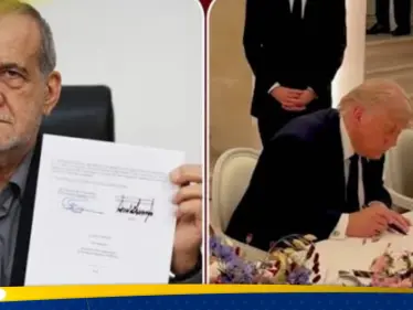 ترامب وبيزشكيان يوقعان مذكرة التفاهم.. بدء تنفيذ اتفاق أمريكي إيراني يفتح هرمز ويعلّق العقوبات - وكالة ستيب نيوز