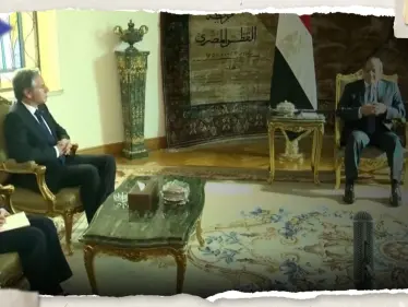 بالفيديو|| "أنت يهودي".. شاهد ماذا أخبر السيسي بلينكن عن اليهود في مصر وعلاقته بهم - وكالة ستيب نيوز