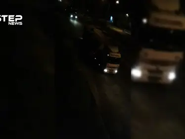 أرتال للجيش التركي تتجه نحو الحدود السورية التركية تمهيداً لدخول الأراضي السورية - وكالة ستيب نيوز