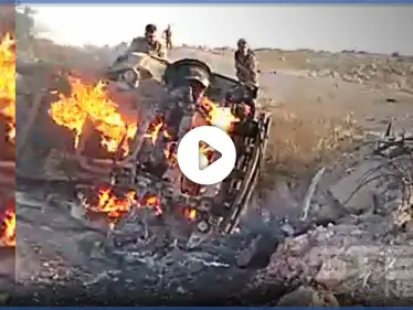 مقتل قيادي بارز من فصائل المعارضة "الموالية لتركيا" في عفرين وإصابة آخر باستهدافهم بعبوة ناسفة (فيديو) - وكالة ستيب نيوز