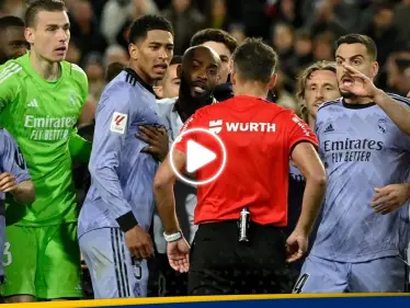 "خطأ لم يحدث مسبقاً".. حكم مباراة ريال مدريد يكشف سبب طرد بيلينغهام (فيديو) - وكالة ستيب نيوز