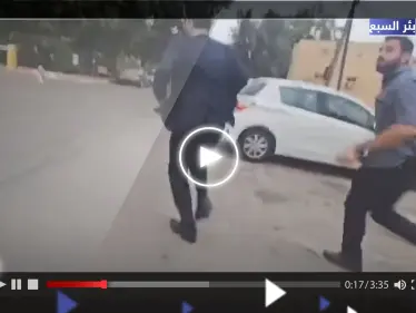 شاهد ماذا فعل وزير إسرائيلي عقب تفعيل صفارات الإنذار في بئر السبع - وكالة ستيب نيوز