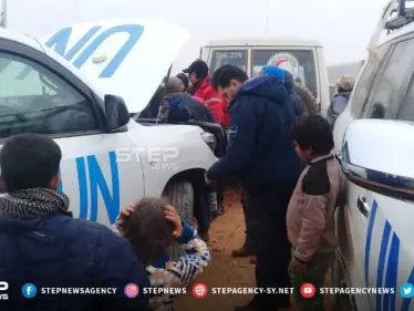 تحضيرات لـ توزيع المساعدات على مخيم الركبان، والقافلة الأممية تتضمن "لجنة استبيان" - وكالة ستيب نيوز