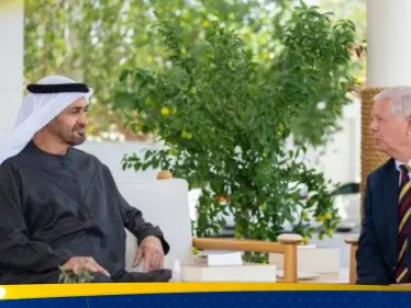 رئيس الإمارات يستقبل السيناتور الأمريكي ليندسي غراهام في أبوظبي ويبحثان عدة ملفات - وكالة ستيب نيوز