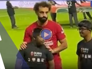 شاهد|| فيديو يوثق لحظات إنسانية لمحمد صلاح في كأس سوبر دبي يشعل وسائل التواصل - وكالة ستيب نيوز