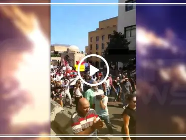 بالفيديو: مظاهرات حاشدة في لبنان احتجاجاً على الفساد - وكالة ستيب نيوز
