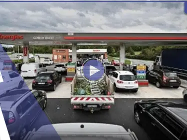 بالفيديو|| أزمة الوقود تربك فرنسا.. وطوابير السيارات تمتد مع استمرار إضراب العمال - وكالة ستيب نيوز