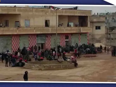 نازحي جنوب إدلب يصلون كفريا والفوعة.. ويخيمون بالطرقات والأراضي الزراعية - وكالة ستيب نيوز