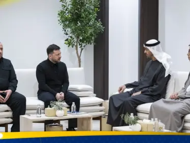 قمة إماراتية أوكرانية: محمد بن زايد وزيلينسكي يبحثان أمن المنطقة وتداعيات التصعيد العسكري - وكالة ستيب نيوز