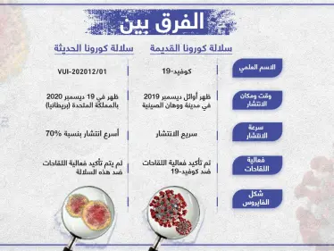 الفرق بين سلالة كورونا القديمة والحديثة - وكالة ستيب نيوز