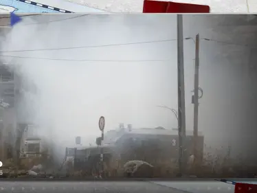 بالفيديو|| الجيش الإسرائيلي يستهدف سيارة تقل منفذي عملية إطلاق نار شمال جنين بطائرة مسيرة - وكالة ستيب نيوز