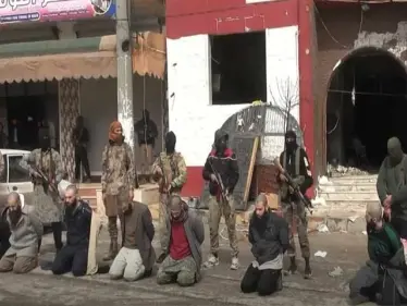 انتقامًا لمقتل قياداتها المهاجرين بتفجير أمس، تحرير الشام تُنفّذ حكم الإعدام بعناصر من التنظيم - وكالة ستيب نيوز