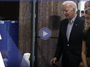 بالفيديو|| حفيدة جو بايدن تخطف الأضواء منه وهي برفقته - وكالة ستيب نيوز