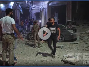 بالفيديو|| روسيا تخرق هدنتها مع تركيا .. غارات توقع قتيل وجرحى في مدينة الباب - وكالة ستيب نيوز